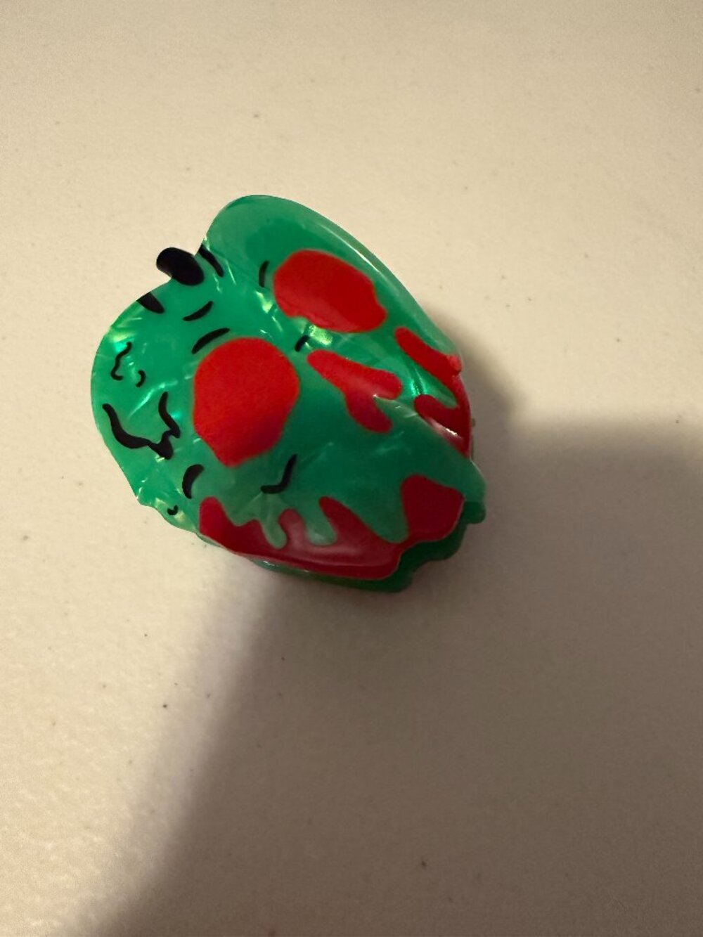 Disney Poisoned Apple Claw Clip Hair Accessory